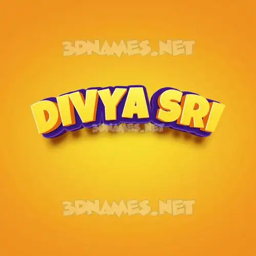 divya sri in Orange Toon style - 3D name wallpaper divya sri in Orange Toon style - 3D name wallpaper