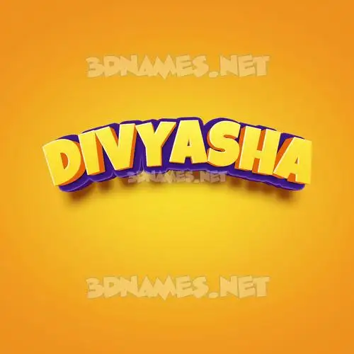 divyasha in Orange Toon style - 3D name wallpaper divyasha in Orange Toon style - 3D name wallpaper