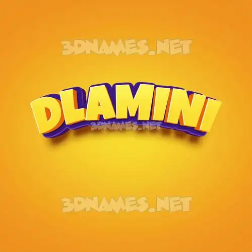 dlamini in Orange Toon style - 3D name wallpaper dlamini in Orange Toon style - 3D name wallpaper