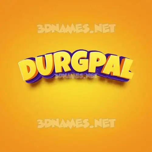 durgpal in Orange Toon style - 3D name wallpaper durgpal in Orange Toon style - 3D name wallpaper