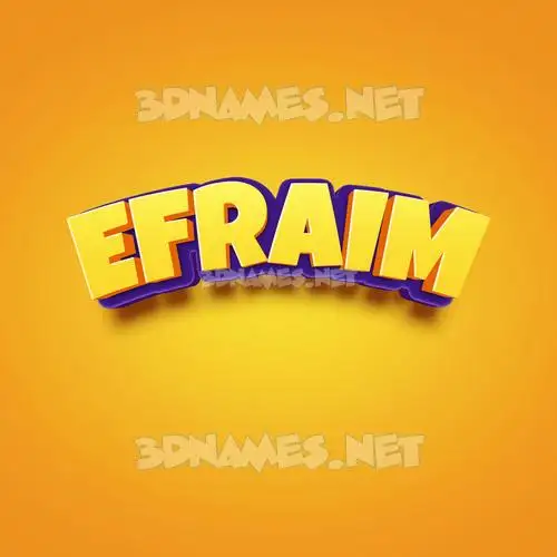 efraim in Orange Toon style - 3D name wallpaper efraim in Orange Toon style - 3D name wallpaper