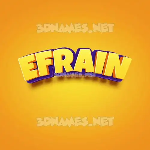 efrain in Orange Toon style - 3D name wallpaper efrain in Orange Toon style - 3D name wallpaper