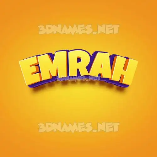 emrah in Orange Toon style - 3D name wallpaper emrah in Orange Toon style - 3D name wallpaper