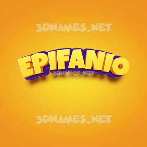 epifanio in Orange Toon style - 3D name wallpaper epifanio in Orange Toon style - 3D name wallpaper