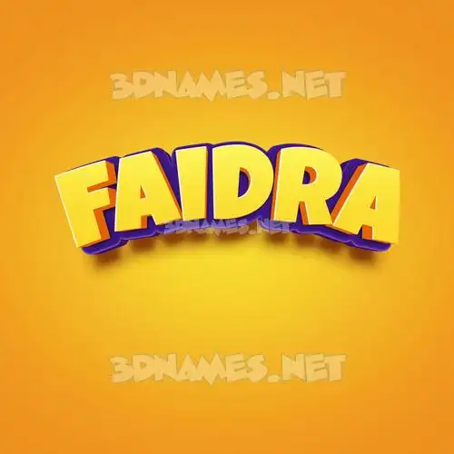faidra in Orange Toon style - 3D name wallpaper faidra in Orange Toon style - 3D name wallpaper