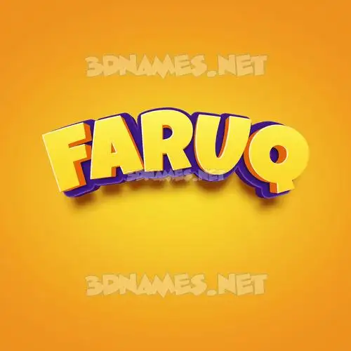 faruq in Orange Toon style - 3D name wallpaper faruq in Orange Toon style - 3D name wallpaper