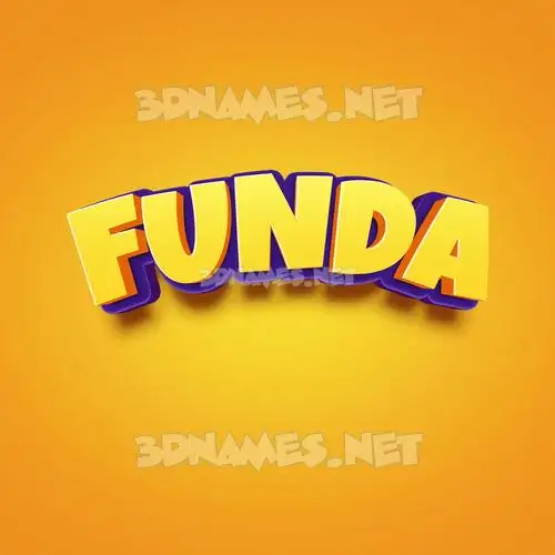 funda in Orange Toon style - 3D name wallpaper funda in Orange Toon style - 3D name wallpaper