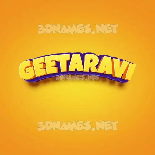 geetaravi in Orange Toon style - 3D name wallpaper geetaravi in Orange Toon style - 3D name wallpaper