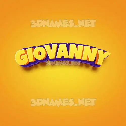 giovanny in Orange Toon style - 3D name wallpaper giovanny in Orange Toon style - 3D name wallpaper