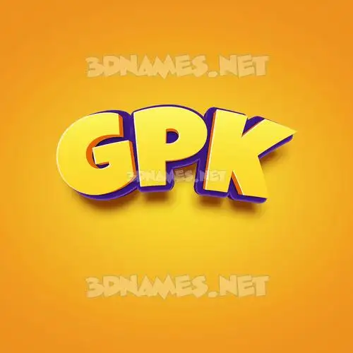gpk in Orange Toon style - 3D name wallpaper gpk in Orange Toon style - 3D name wallpaper