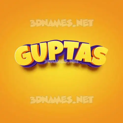 guptas in Orange Toon style - 3D name wallpaper guptas in Orange Toon style - 3D name wallpaper