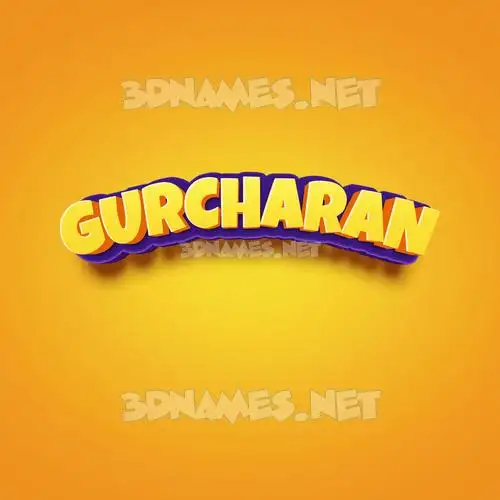 gurcharan in Orange Toon style - 3D name wallpaper gurcharan in Orange Toon style - 3D name wallpaper