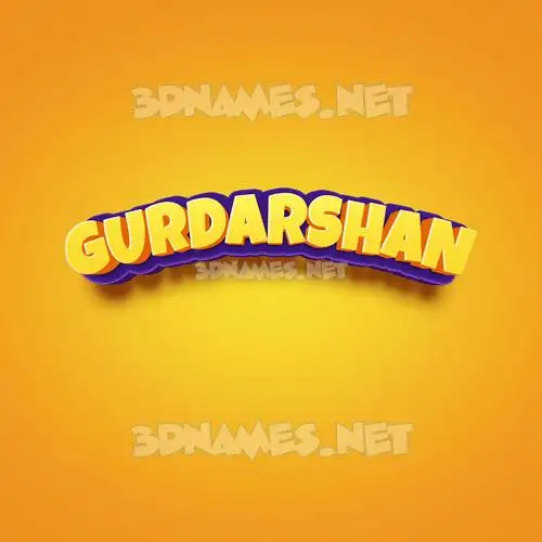 gurdarshan in Orange Toon style - 3D name wallpaper gurdarshan in Orange Toon style - 3D name wallpaper