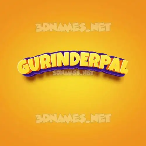 gurinderpal in Orange Toon style - 3D name wallpaper gurinderpal in Orange Toon style - 3D name wallpaper