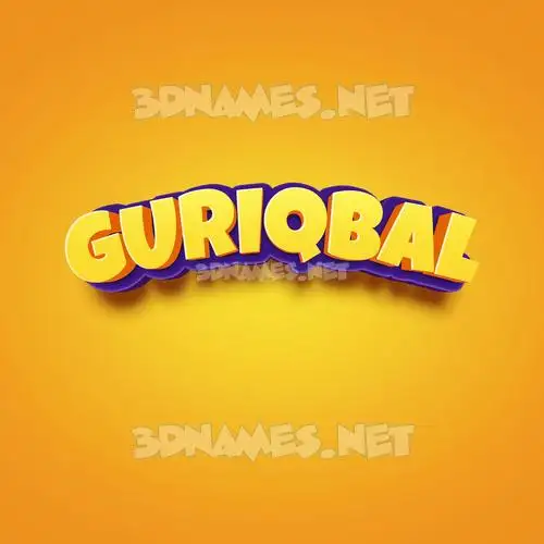 guriqbal in Orange Toon style - 3D name wallpaper guriqbal in Orange Toon style - 3D name wallpaper