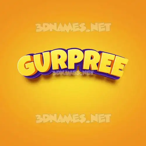 gurpree in Orange Toon style - 3D name wallpaper gurpree in Orange Toon style - 3D name wallpaper
