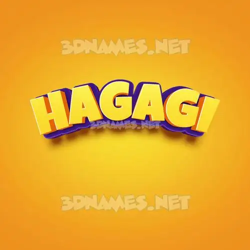 hagagi in Orange Toon style - 3D name wallpaper hagagi in Orange Toon style - 3D name wallpaper