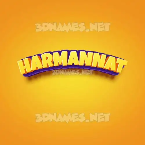 harmannat in Orange Toon style - 3D name wallpaper harmannat in Orange Toon style - 3D name wallpaper