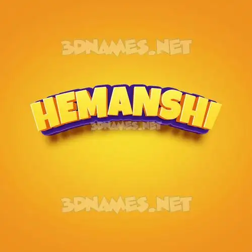 hemanshi in Orange Toon style - 3D name wallpaper hemanshi in Orange Toon style - 3D name wallpaper
