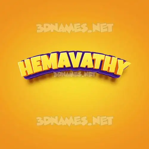 hemavathy in Orange Toon style - 3D name wallpaper hemavathy in Orange Toon style - 3D name wallpaper