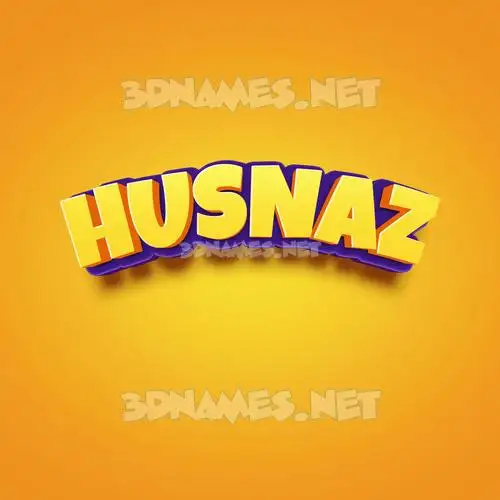 husnaz in Orange Toon style - 3D name wallpaper husnaz in Orange Toon style - 3D name wallpaper