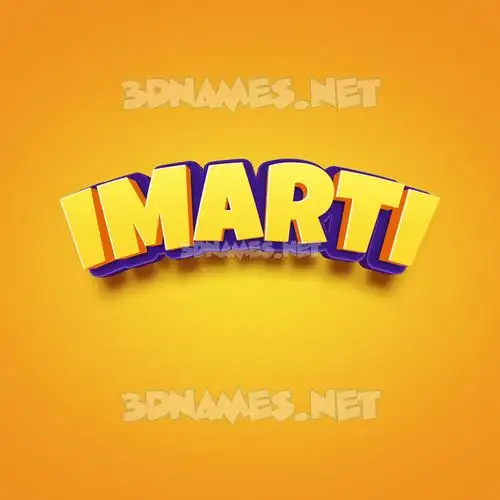 imarti in Orange Toon style - 3D name wallpaper imarti in Orange Toon style - 3D name wallpaper