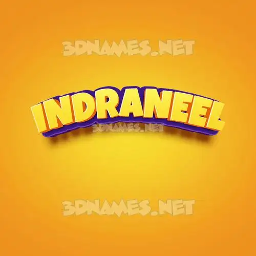 indraneel in Orange Toon style - 3D name wallpaper indraneel in Orange Toon style - 3D name wallpaper