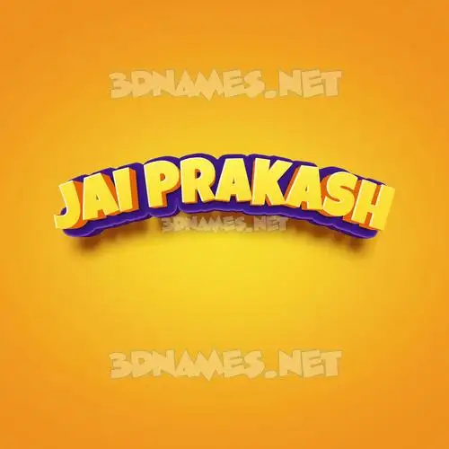 jai prakash in Orange Toon style - 3D name wallpaper jai prakash in Orange Toon style - 3D name wallpaper