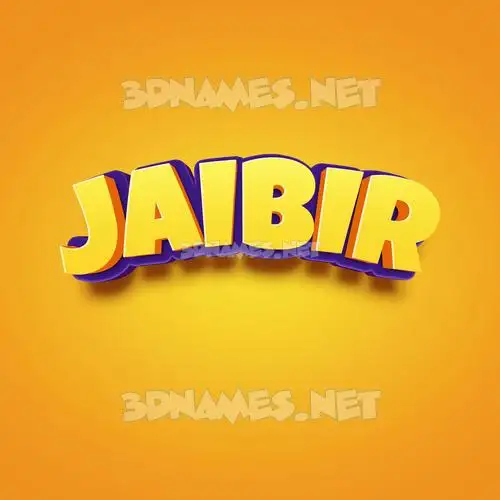 jaibir in Orange Toon style - 3D name wallpaper jaibir in Orange Toon style - 3D name wallpaper