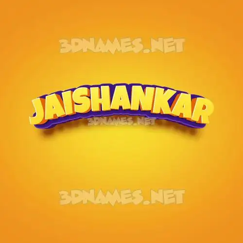 jaishankar in Orange Toon style - 3D name wallpaper jaishankar in Orange Toon style - 3D name wallpaper