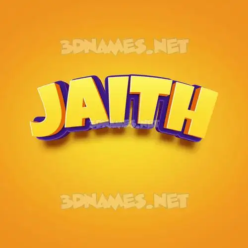 jaith in Orange Toon style - 3D name wallpaper jaith in Orange Toon style - 3D name wallpaper