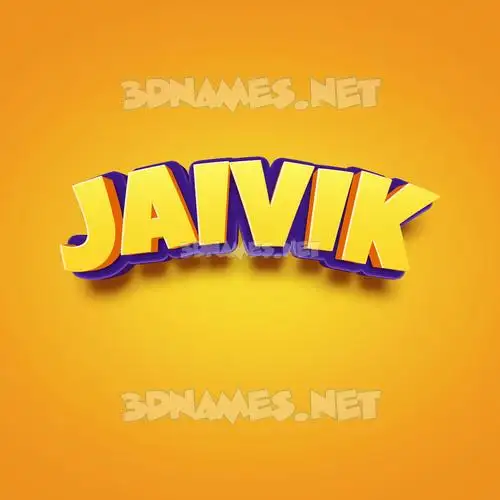 jaivik in Orange Toon style - 3D name wallpaper jaivik in Orange Toon style - 3D name wallpaper