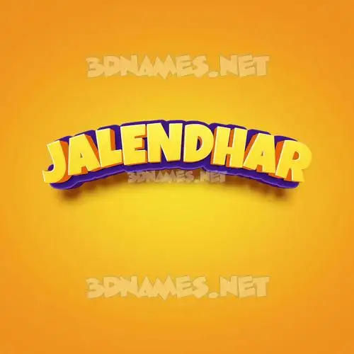 jalendhar in Orange Toon style - 3D name wallpaper jalendhar in Orange Toon style - 3D name wallpaper