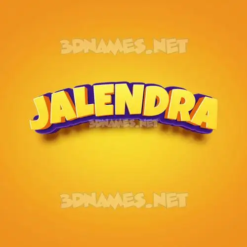 jalendra in Orange Toon style - 3D name wallpaper jalendra in Orange Toon style - 3D name wallpaper