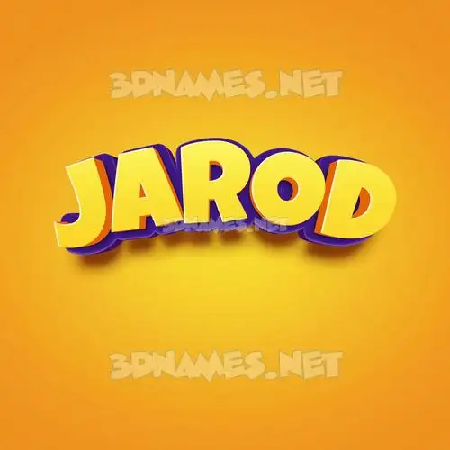 jarod in Orange Toon style - 3D name wallpaper jarod in Orange Toon style - 3D name wallpaper