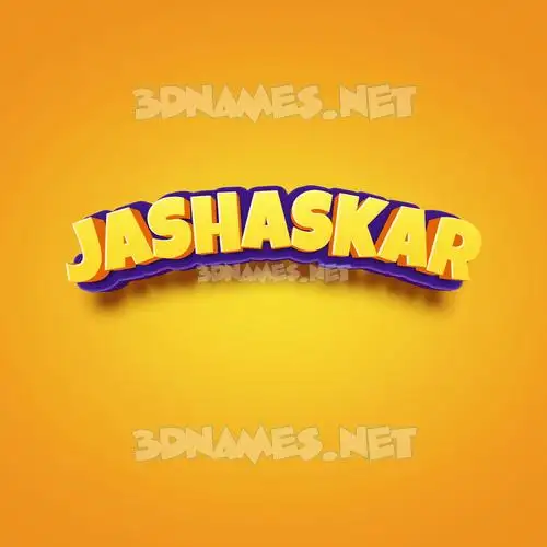 jashaskar in Orange Toon style - 3D name wallpaper jashaskar in Orange Toon style - 3D name wallpaper