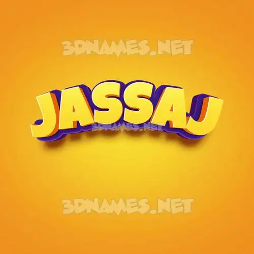 jassaj in Orange Toon style - 3D name wallpaper jassaj in Orange Toon style - 3D name wallpaper