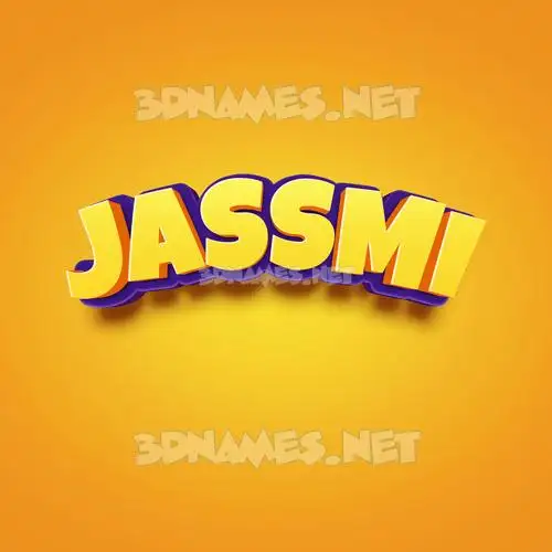 jassmi in Orange Toon style - 3D name wallpaper jassmi in Orange Toon style - 3D name wallpaper
