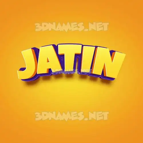 jatin in Orange Toon style - 3D name wallpaper jatin in Orange Toon style - 3D name wallpaper