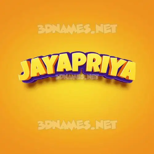 jayapriya in Orange Toon style - 3D name wallpaper jayapriya in Orange Toon style - 3D name wallpaper