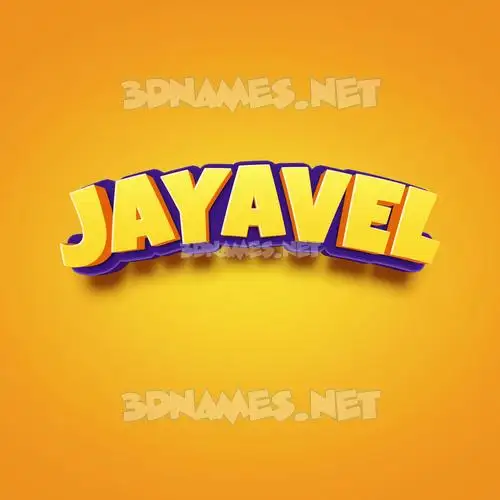 jayavel in Orange Toon style - 3D name wallpaper jayavel in Orange Toon style - 3D name wallpaper