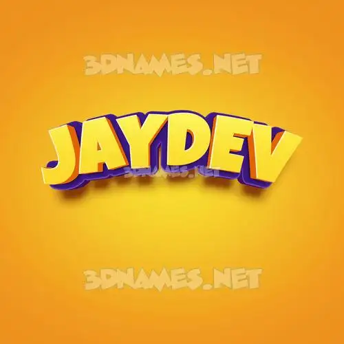 jaydev in Orange Toon style - 3D name wallpaper jaydev in Orange Toon style - 3D name wallpaper