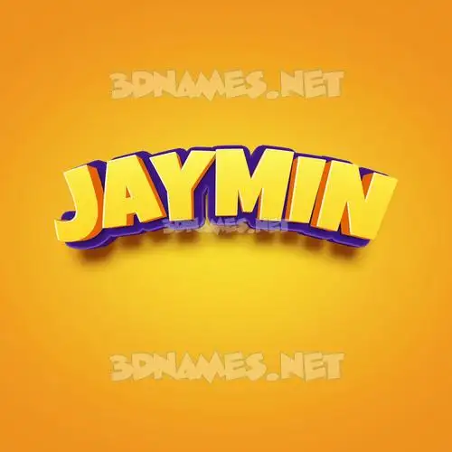 jaymin in Orange Toon style - 3D name wallpaper jaymin in Orange Toon style - 3D name wallpaper