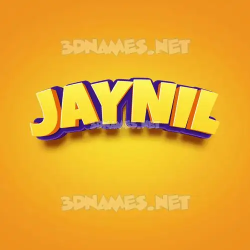 jaynil in Orange Toon style - 3D name wallpaper jaynil in Orange Toon style - 3D name wallpaper