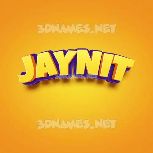 jaynit in Orange Toon style - 3D name wallpaper jaynit in Orange Toon style - 3D name wallpaper
