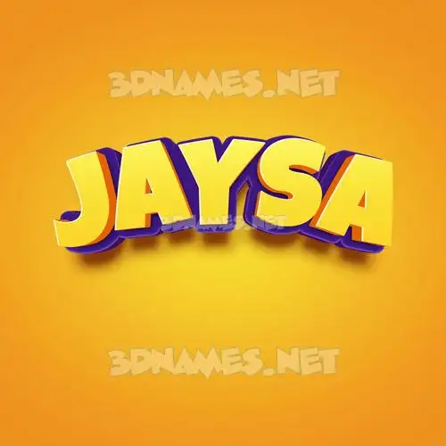 jaysa in Orange Toon style - 3D name wallpaper jaysa in Orange Toon style - 3D name wallpaper