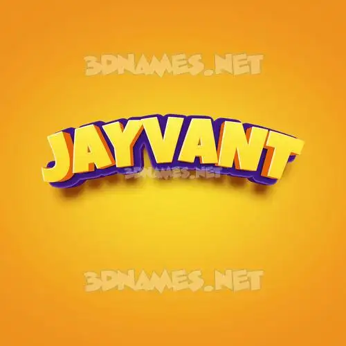 jayvant in Orange Toon style - 3D name wallpaper jayvant in Orange Toon style - 3D name wallpaper