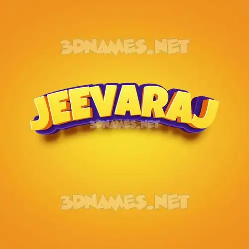 jeevaraj in Orange Toon style - 3D name wallpaper jeevaraj in Orange Toon style - 3D name wallpaper