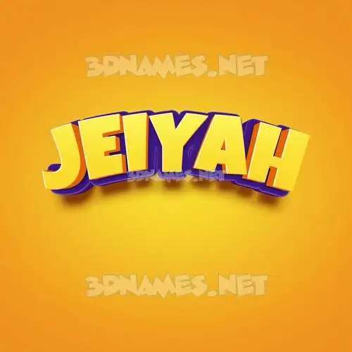 jeiyah in Orange Toon style - 3D name wallpaper jeiyah in Orange Toon style - 3D name wallpaper