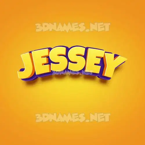 jessey in Orange Toon style - 3D name wallpaper jessey in Orange Toon style - 3D name wallpaper
